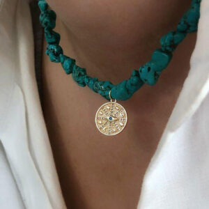 O1CN0117ooK02Cmq7HaJjPe__3912908517-0-cib Wholesale Vintage Turquoise Necklace Collarbone Chain