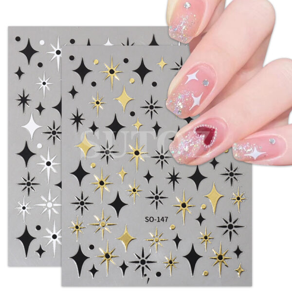 Wholesale Astral Nail Art Stickers