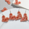 O1CN0119Nup527SccjgvN5v__3843297796-0-cib Wholesale Christmas Funny Round Cookie Man Acrylic Earrings