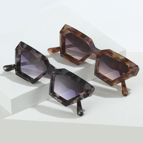 Wholesale Personality Irregular PC Sunglasses