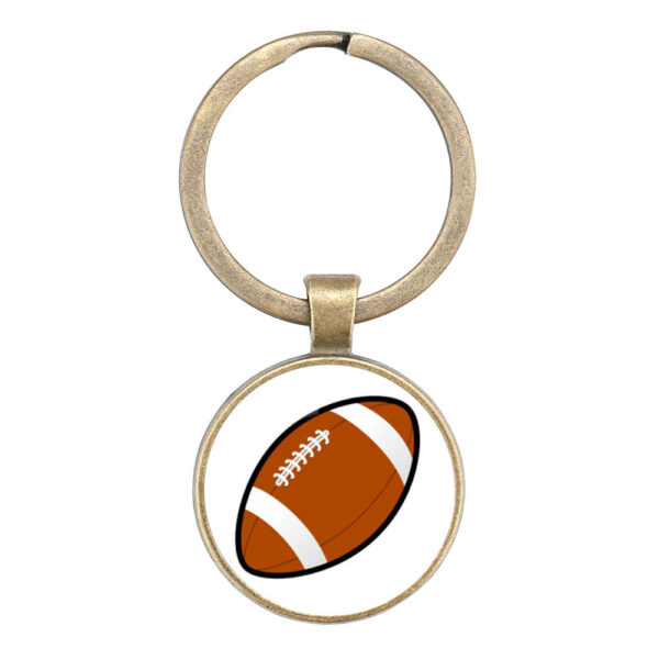 Wholesale Sports Pendant Baseball Rugby Icon Keychains