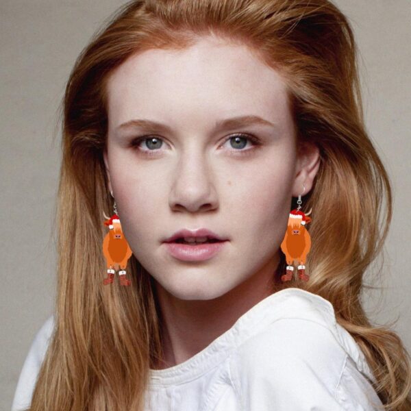 O1CN011CEWuG1ZFceahtSHU_1794553165-0-cib Wholesale Christmas Hen Cow Cow Animal Earrings