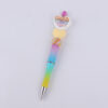 Wholesale Cartoon Love Series Beadable Silicone Beaded Ballpoint Pen