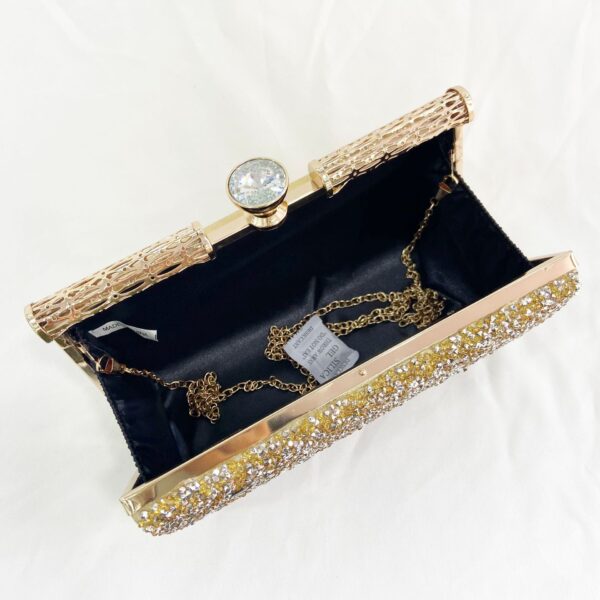Wholesale Large Capacity One Shoulder Rhinestone Clutch Bag OLY-SD-QY003