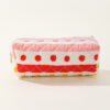 Wholesale Quilted Cotton Mini Striped Polka Dot Portable Cute Flower Storage Bag