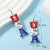 O1CN011GTtPX21msSIaaoKE_1121057028-0-cib Wholesale American Independence Day Flag Earrings