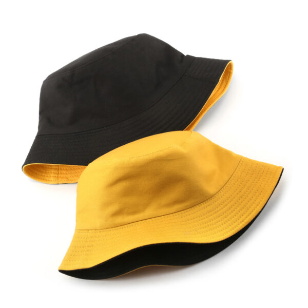 O1CN011GXPGQ25M5aK1kPIT_2206362717511-0-cib Wholesale Double-sided Solid Color Sunshade Bucket Hat