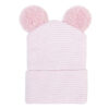 Wholesale Autumn and Winter Double-layer Thick Warm Baby Knitted Double Wool Ball Pullover Hat