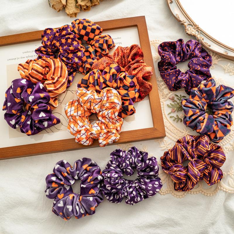 Wholesale of Autumn and Winter New Women's Flannel Hair Scrunchies