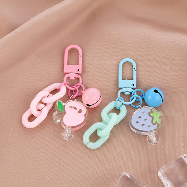 Wholesale Acrylic Creative Fruit Keychain