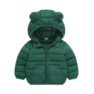 Green (solid color pocket ears) / 100cm