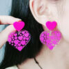 O1CN011M0csY1T3M7AXTAMO_2677772326-0-cib Wholesale Valentine's Day Rose Red Heart Stud Earrings