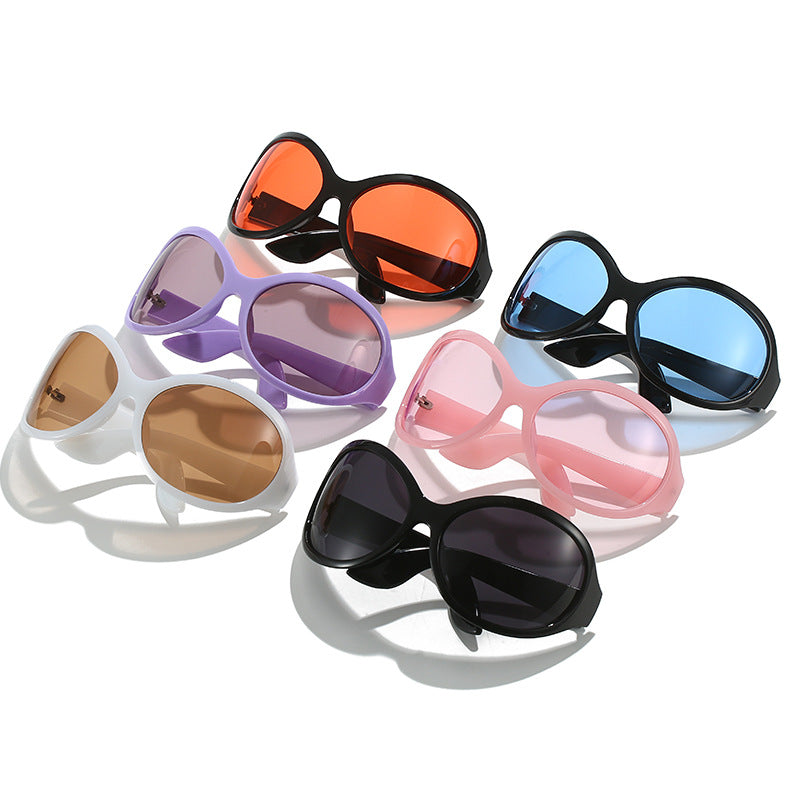Wholesale Hip Hop Large Frame Sunglasses
