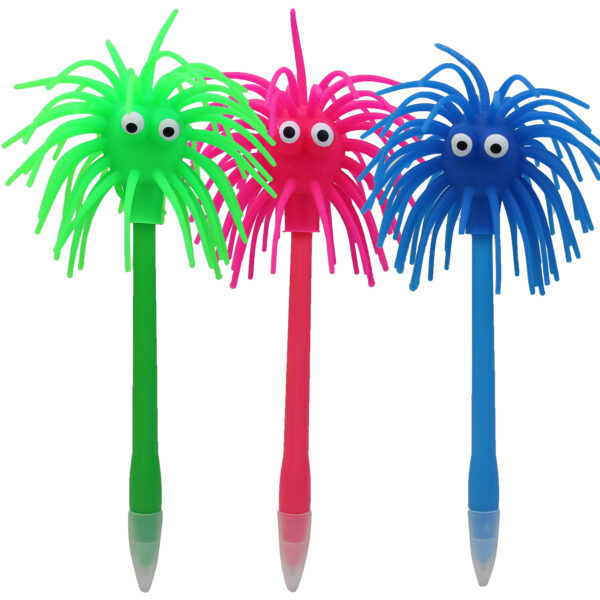Wholesale Fuzzy Emoji Plastic Ballpoint Pen