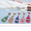 Wholesale Party Wine Bottle Alloy Earrings