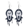 Wholesale Halloween Ghost Vampire 3D Acrylic Earrings