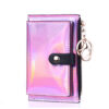 Wholesale PU Short Laser Glossy Zipper Coin Purse