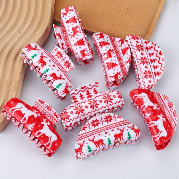 O1CN011XDEda25AdlZwPvk7_2212693817486-0-cib Wholesale Christmas PVC Hair Clips