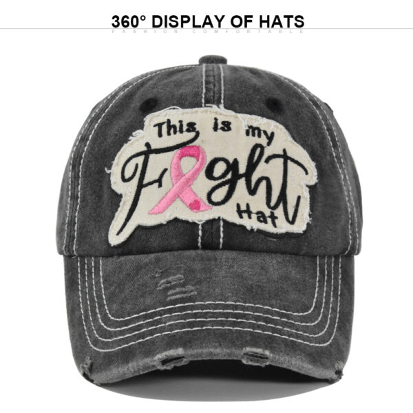 Wholesale Denim Fight Embroidered Baseball Cap