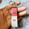 Wholesale Christmas Leather Wristband Keychain