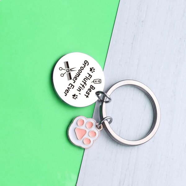 O1CN011amq6l2CMH9MhpIWQ_1625548459-0-cib Wholesale Stainless Steel Dog Groomer Keychain