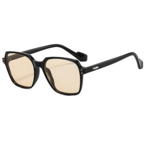 Metal hinge / Black frame champagne slices