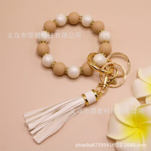 Earthy yellow and white