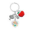Wholesale Thanksgiving Teacher's Day Metal Keychains