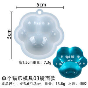Single cat claw mold 03 mirror model