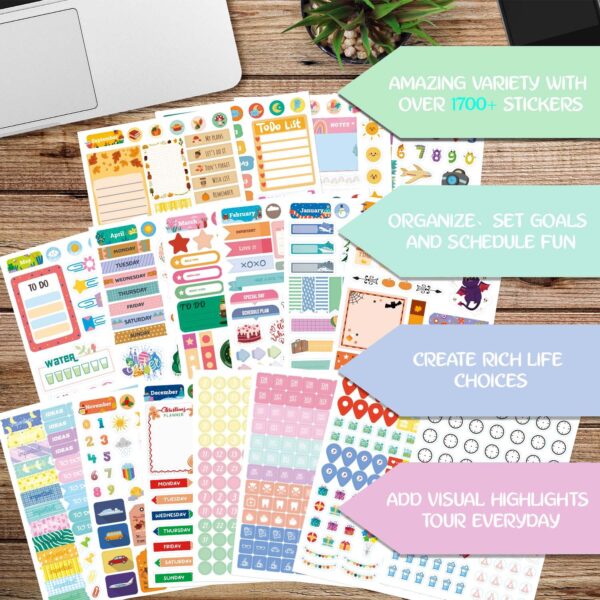 Wholesale Writing Paper Self-adhesive Diary Cutting and Pasting Planner Stickers Book
