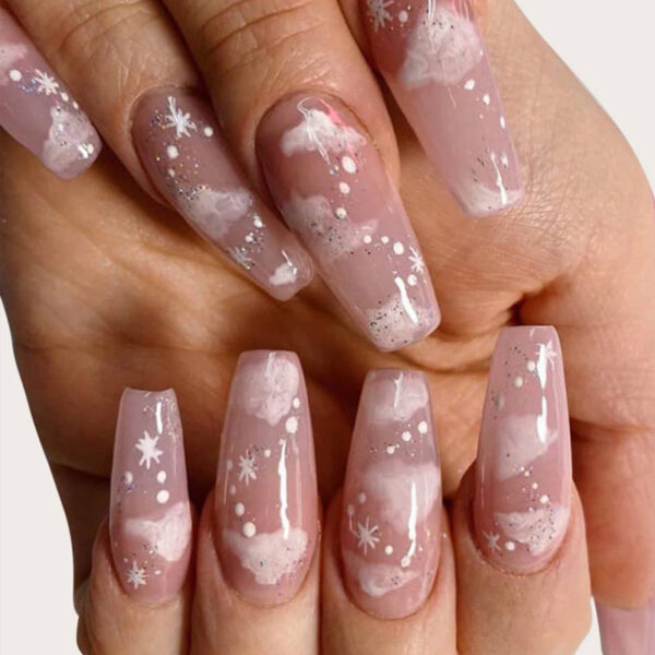 O1CN011gYl0S1Ip1QlezVFm_2206714050941-0-cib Wholesale Plastic Nude Color Translucent Cloud Wearable Nail Art