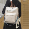 Wholesale Retro PU Large Capacity Travel Backpacks