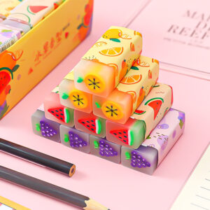 Style random / Fruit Eraser (Buy 36 Hair Boxes)