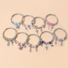 Wholesale Alloy Key Lock Pendant Bracelet