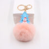 Wholesale Christmas Fur Ball Keychain