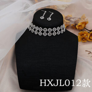 HXJL012 silver white drill / silver plating