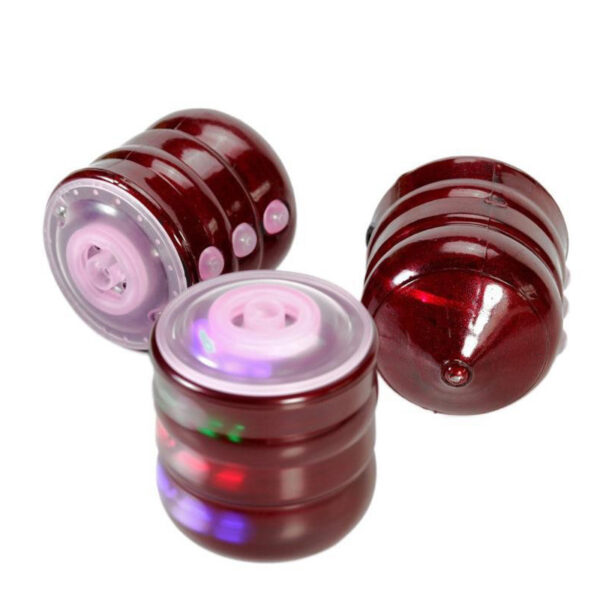 Wholesale Colorful Music Luminous Plastic Spinning Top