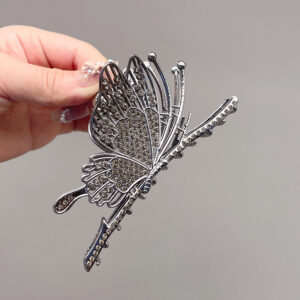 Full diamond butterfly-gun black