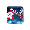 Wholesale Anime Deer Santa Claus Short PU Zipper Wallet