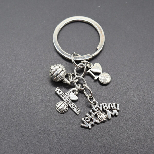 Wholesale Sports Basketball Tennis Ice Hockey Weightlifting Gymnastics Keychains