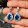 O1CN011odlsV1jNXG7785nz_3551054536-0-cib Wholesale Water Drop Blue Zircon Blue Gemstone Earrings
