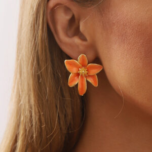 O1CN011ouPFM1X6ndTtwKM0__1768642875-0-cib Wholesale Vintage Colored Enamel Flower Earrings