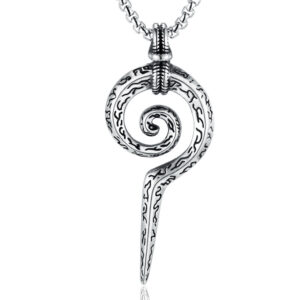 Spiral + stainless steel chain