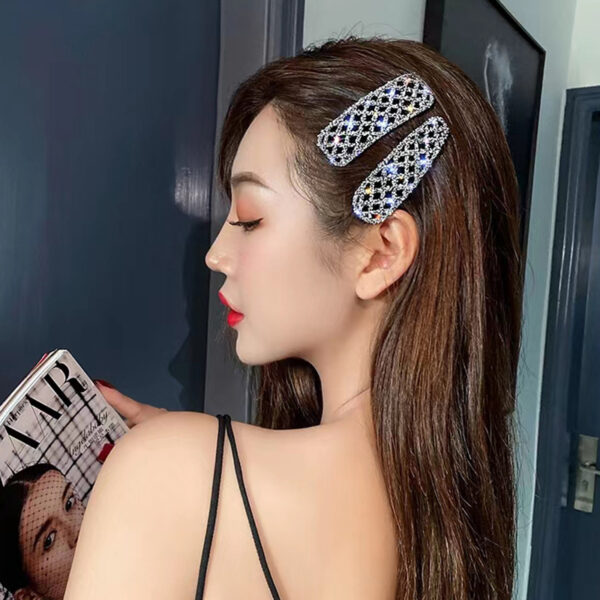Wholesale Grid Diamond Hair Clips