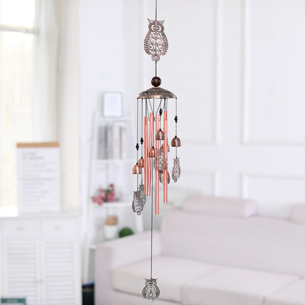 Wholesale Butterfly Bird Sea Turtle Wrought Iron Wind Chime