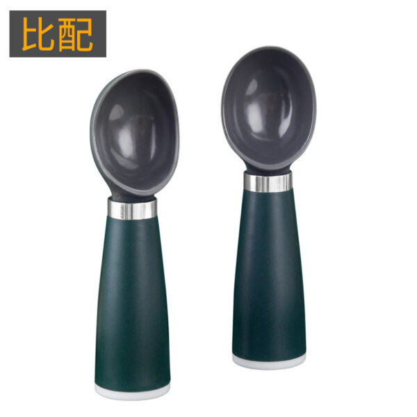 Wholesale PP Dark Green Handle Ice Cream Scoop