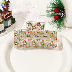 8.5cm square Christmas-crutch / Qiyue factory direct sales