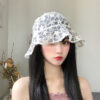 O1CN011wMMgo1JyT9b3h9jd_2209703131097-0-cib Wholesale Polyester Hollow Lace Thin Bucket Hat