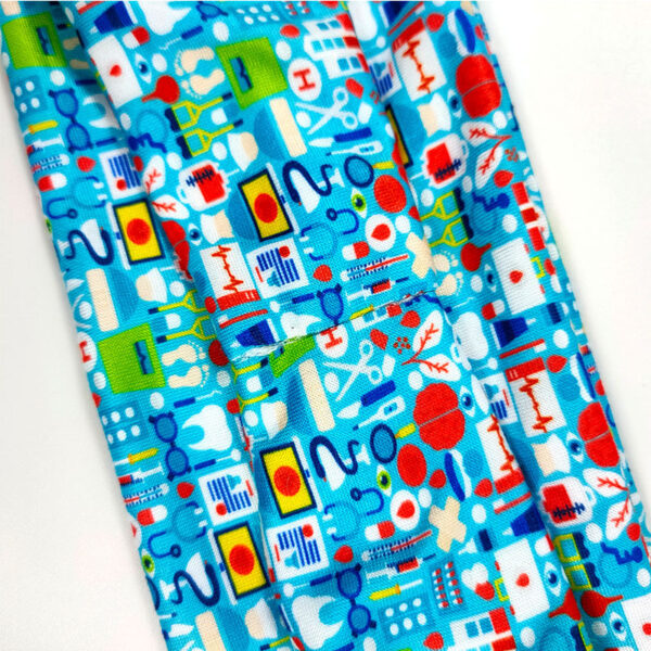 Wholesale Milk Silk Printing Medical Fabric Headband