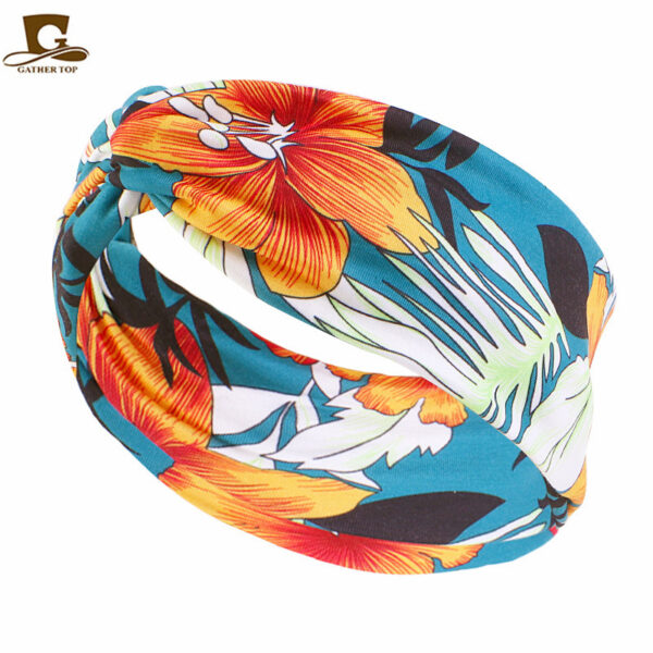 Wholesale Idyllic Printed Cloth Headband